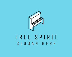 Music Instrument Piano logo design