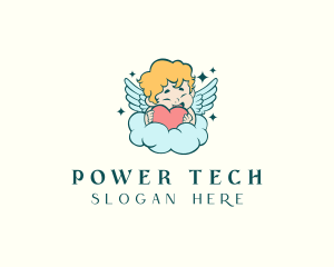 Love Angel Cherubim Logo