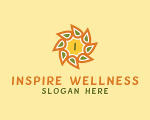 Flower Nature Beauty Wellness  logo design