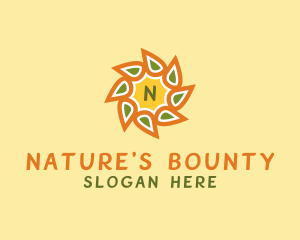 Flower Nature Beauty Wellness  logo design