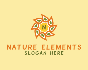 Flower Nature Beauty Wellness  logo design