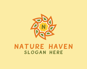 Flower Nature Beauty Wellness  logo design