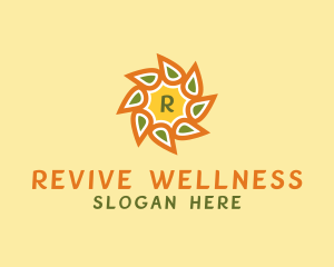 Flower Nature Beauty Wellness  logo design