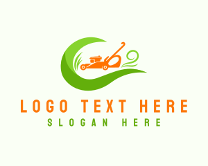 Lawn Mower Grass logo