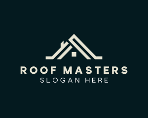 Home Roofing Maintenance logo design