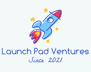 Rocket Launch Nursery logo design