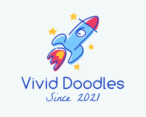 Rocket Launch Nursery logo design