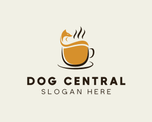 Fox Coffee Cup  logo design