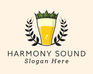 Natural Beer Brewery Logo