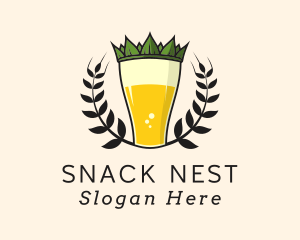 Natural Beer Brewery logo design