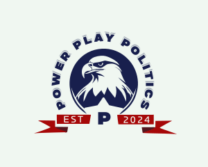 Political Eagle Patriot logo design