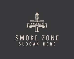 Vape Tube Signage logo design