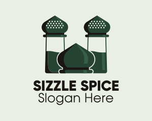 Islamic Spices Halal Restaurant logo design