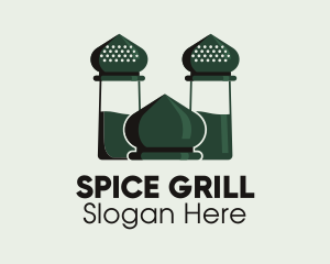 Islamic Spices Halal Restaurant logo design