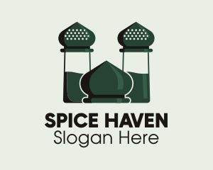 Islamic Spices Halal Restaurant logo design