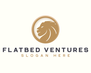 Lion Wildlife Feline logo design