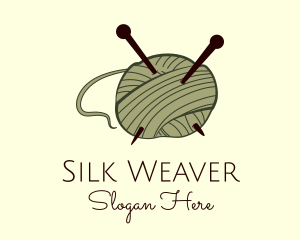 Needle Knitwork Wool logo design