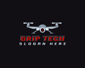 Drone Tech Surveillance logo design