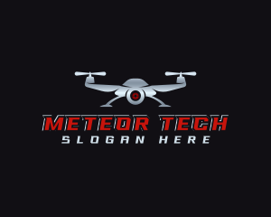 Drone Tech Surveillance logo design