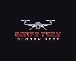 Drone Tech Surveillance logo design