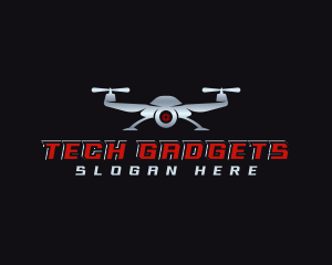 Drone Tech Surveillance logo design