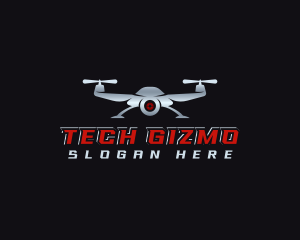 Drone Tech Surveillance logo design