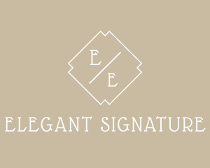 Elegant Boutique Letter  logo design