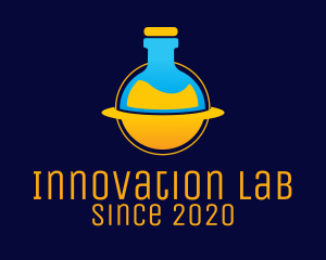 Space Lab Flask logo