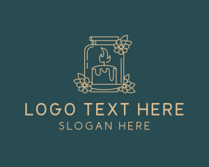 Floral Scented Candle logo