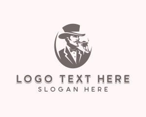 Gentleman Hipster Tailoring logo