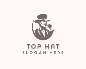 Gentleman Hipster Tailoring logo design