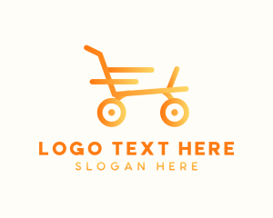 Shopping Cart Shop Grocery logo