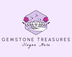 Rose Diamond Jewelry logo design