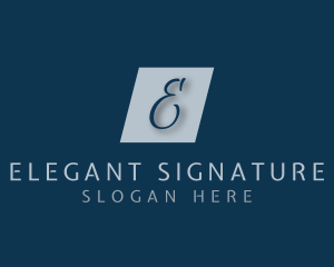 Stylish Elegant Business logo design