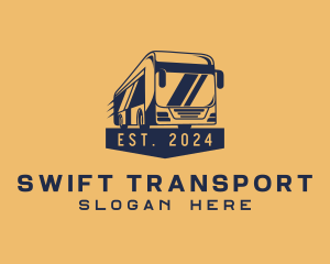 Bus Transport Transit logo design