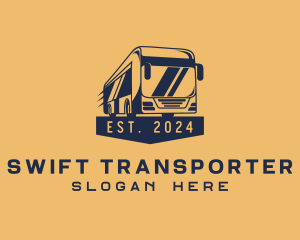 Bus Transport Transit logo design