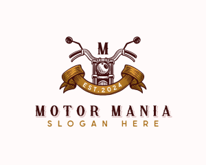 Motorcycle Riding Garage logo design