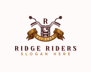 Motorcycle Riding Garage logo design