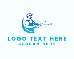 Cleaning Service Worker logo