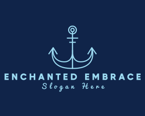 Anchor Nautical Maritime Logo