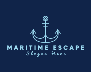 Anchor Nautical Maritime logo design