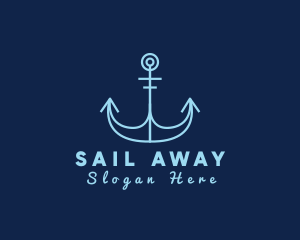 Anchor Nautical Maritime logo design