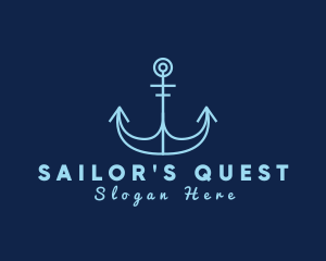 Anchor Nautical Maritime logo design