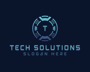 Cyber Technology Software logo design