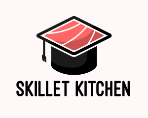 Sushi Cooking School  logo design