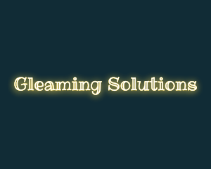 Luminous Shining Text logo