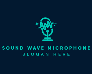 Audio Sound Microphone logo design