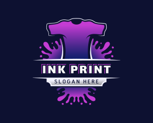 Printing Tshirt Garment logo design