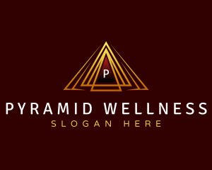 Luxury Pyramid Finance logo design