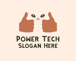 Cat Thumbs Up  logo